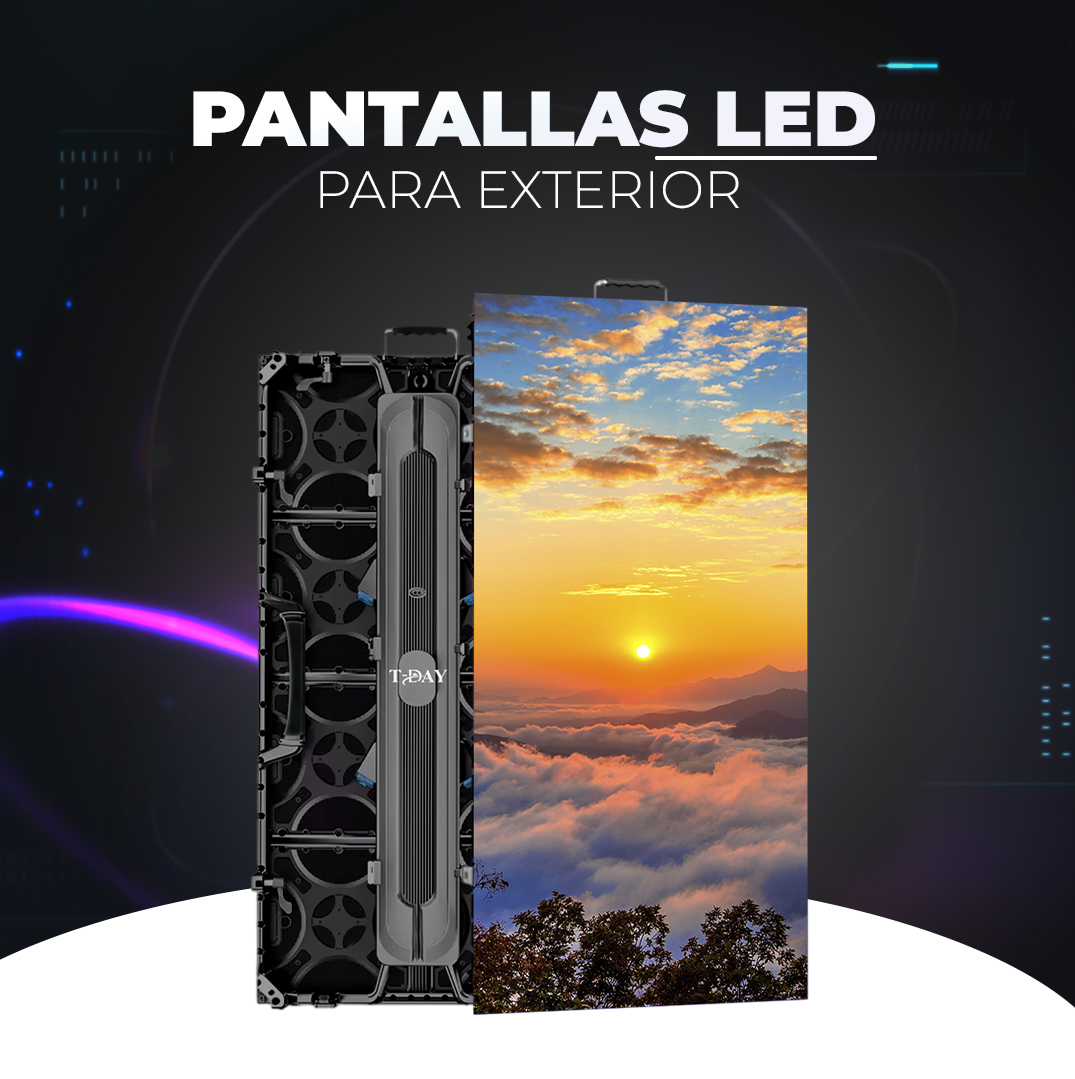 Pantalla led de 6 Módulos con procesador