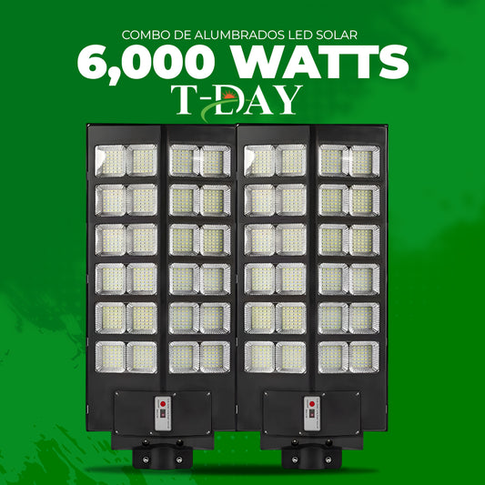 Combo de Alumbrados led de 6,000 watts