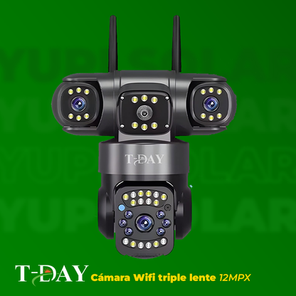 Camara WIFI de TRIPLE LENTE 12mpx