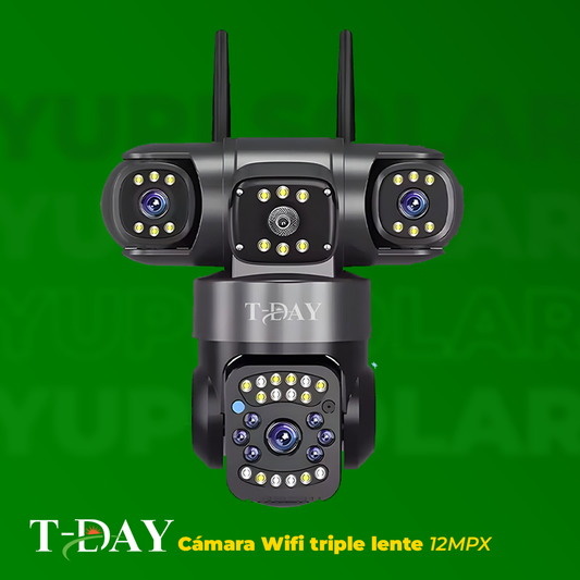 Camara WIFI de TRIPLE LENTE 12mpx