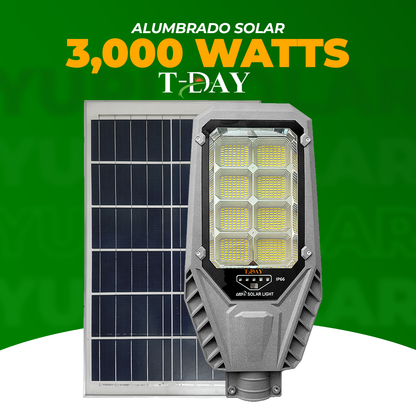 Lampara Solar 3,000 watts