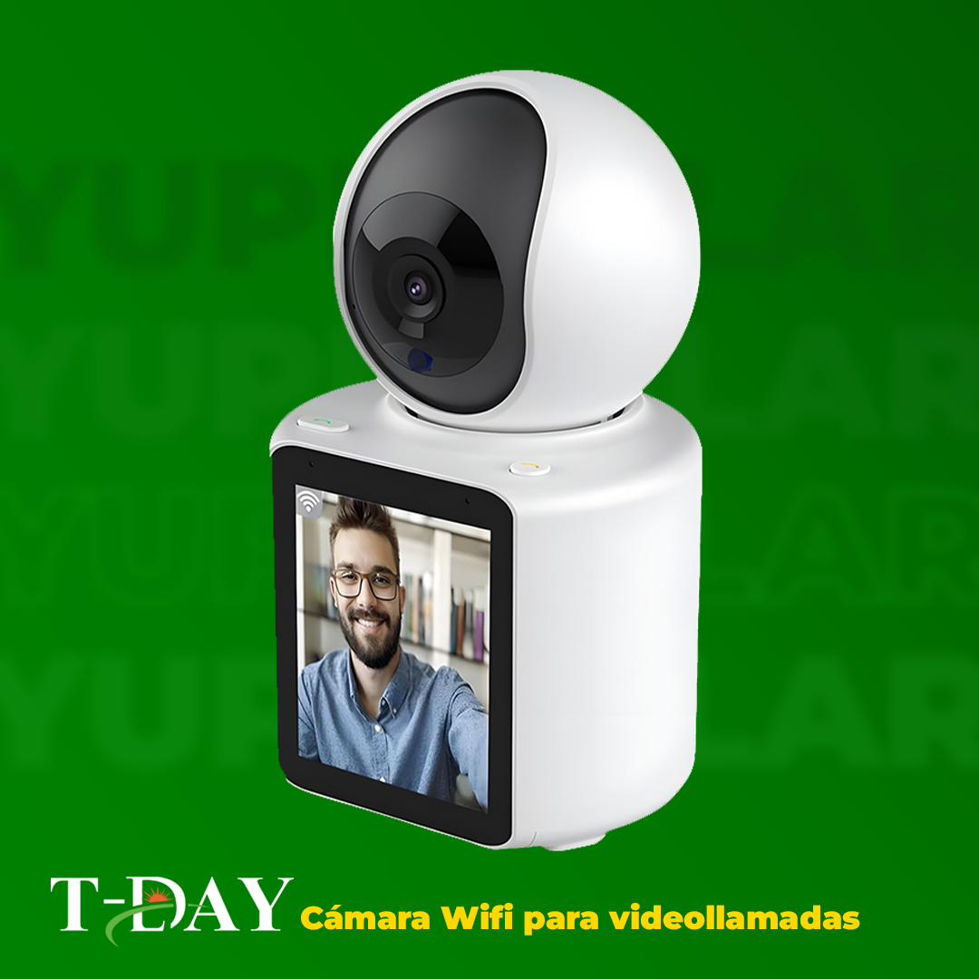 Cámara de seguridad WiFi para videollamadas