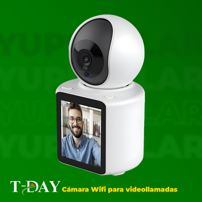 Cámara de seguridad WiFi para videollamadas