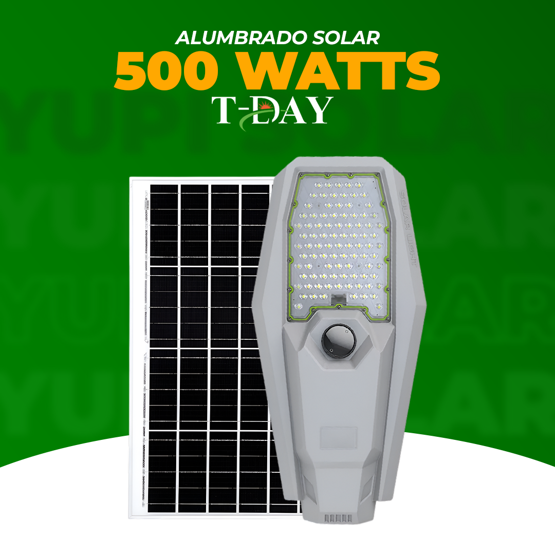 Alumbrado Solar 500 Watts