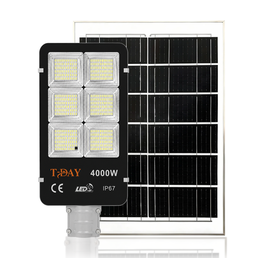 Alumbrado Con Panel Solar de 4,000 watts