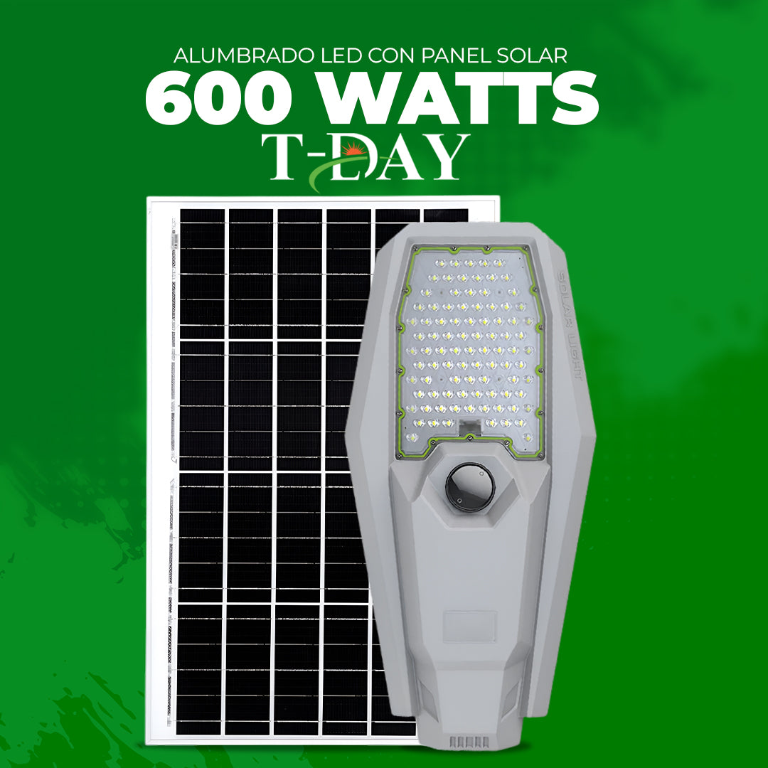 Alumbrado Solar 600 Watts