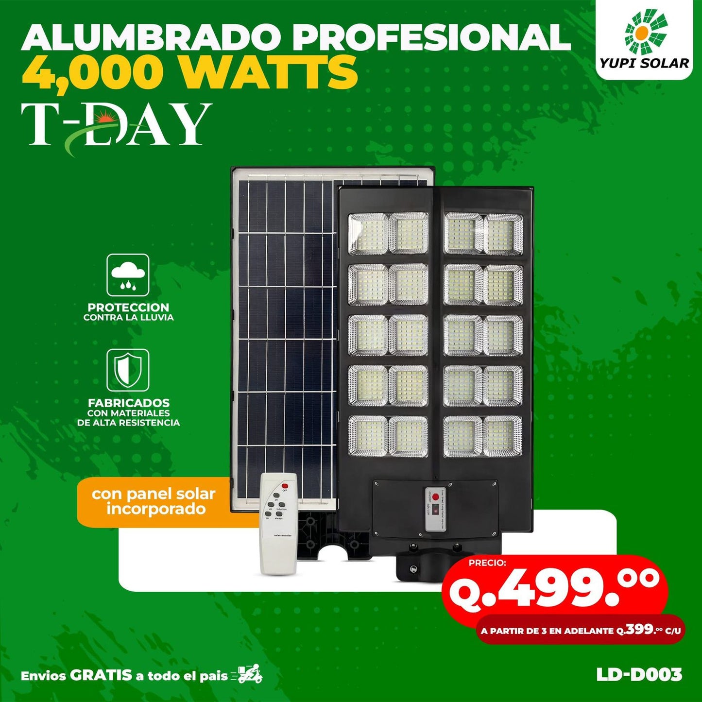 Alumbrado Profecional 4,000 Watts