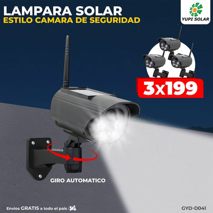 Combo de lamparas Led Estilo Cámara de Seguridad