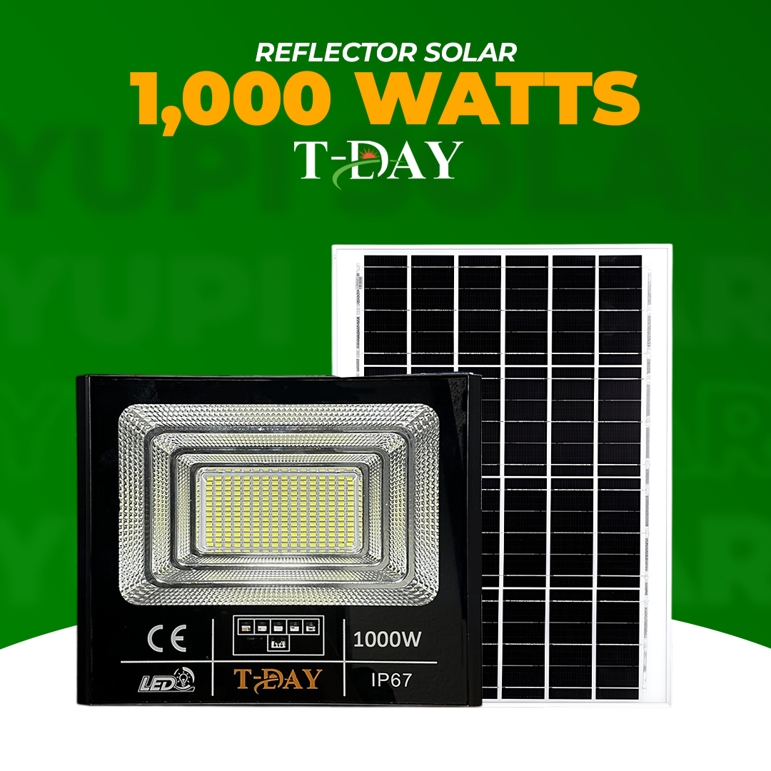 Reflector led solar de 1,000 watts
