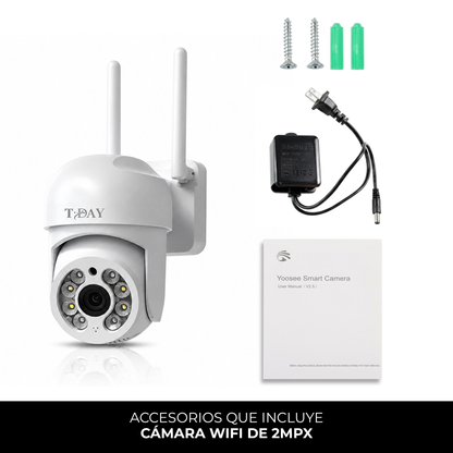T-DAY Cámara wifi de seguridad