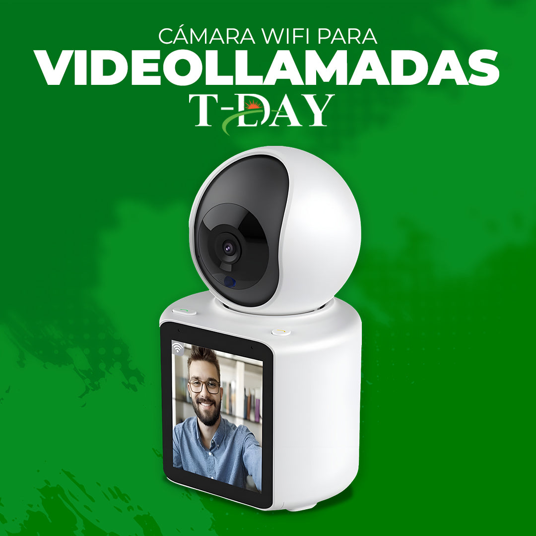 Cámara de seguridad WiFi para videollamadas