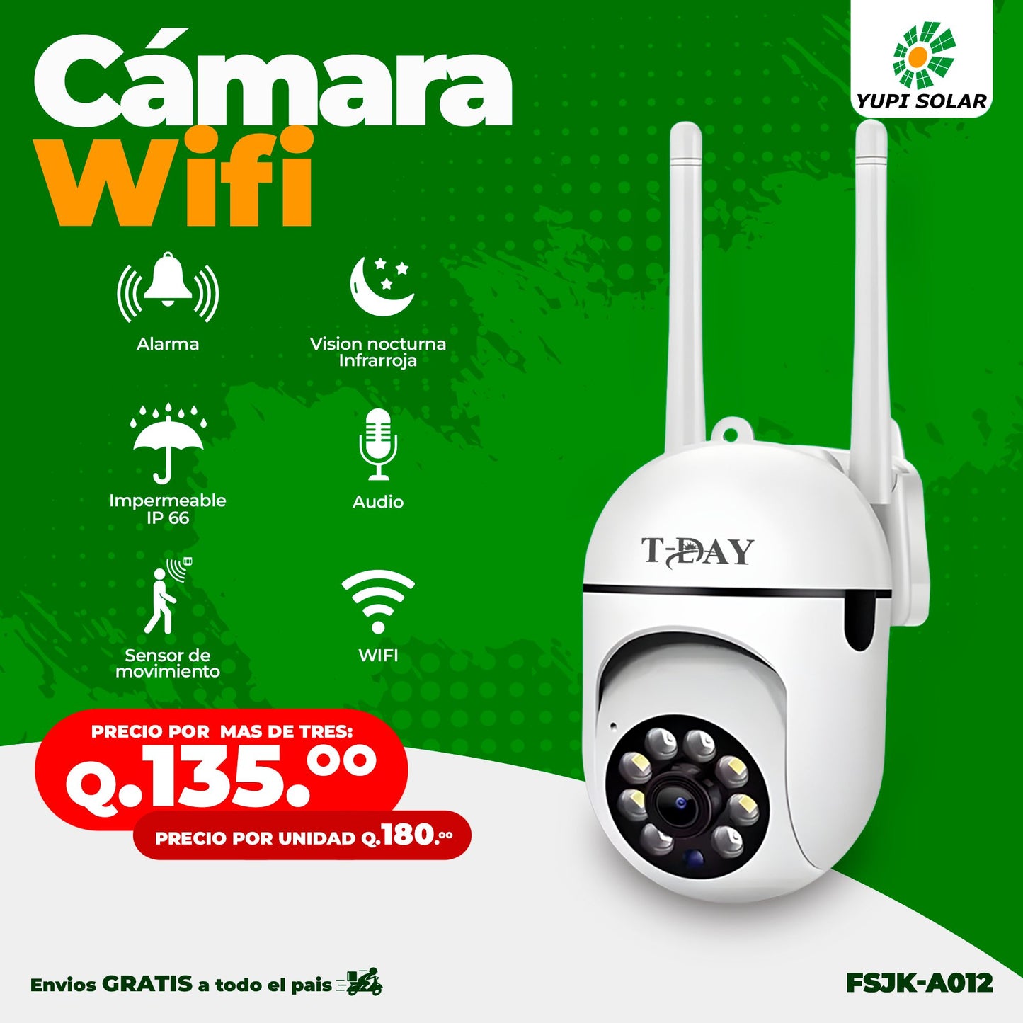 Cámara de seguridad WiFi