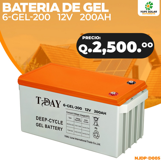 Batería de Gel 12V - 200AH