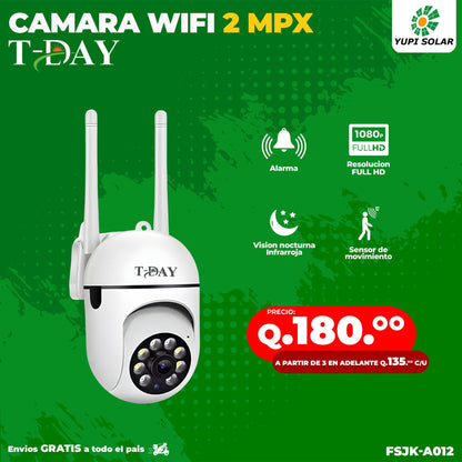 Camara WIFI de SEGURIDAD 2MPX