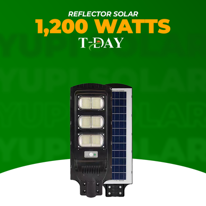 Alumbrado Profecional Panel Solar de 1,200 watts