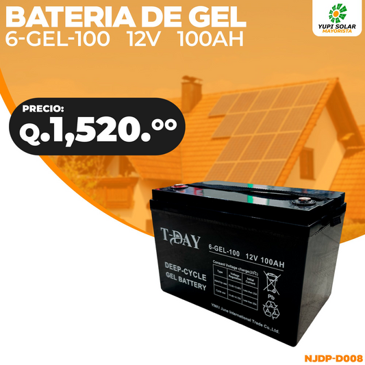 Batería de Gel 12V - 100AH