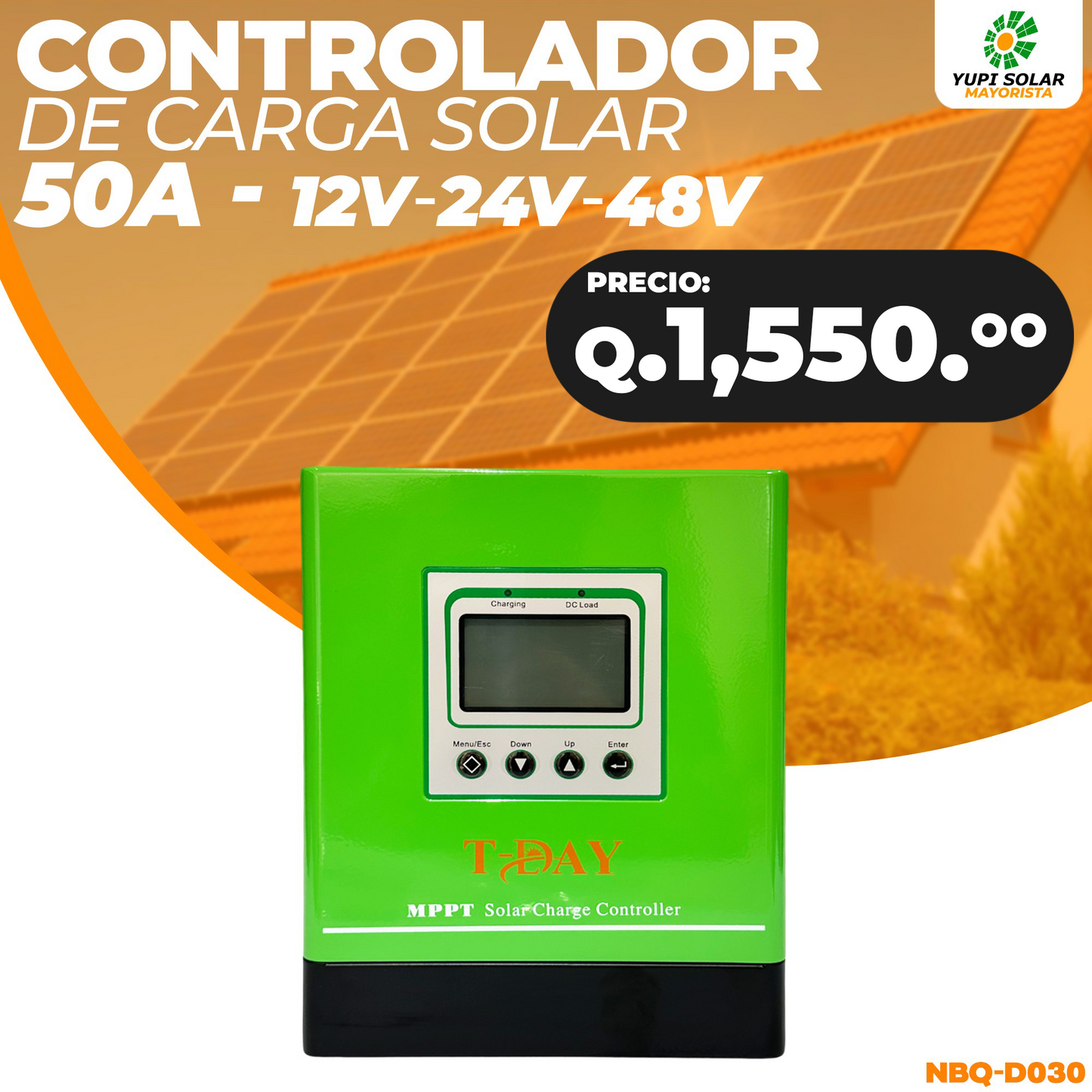 Controlador de carga 50A