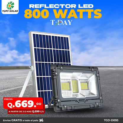 Reflector Led solar de 800 Watts