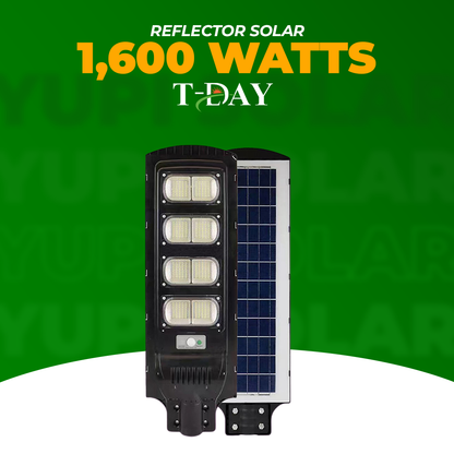 Alumbrado Profecional Panel Solar de 1,600 watts