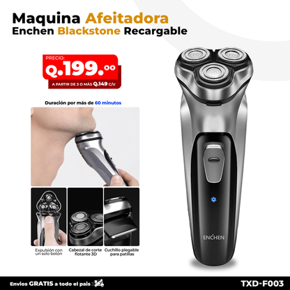 Maquina afeitadora recargable