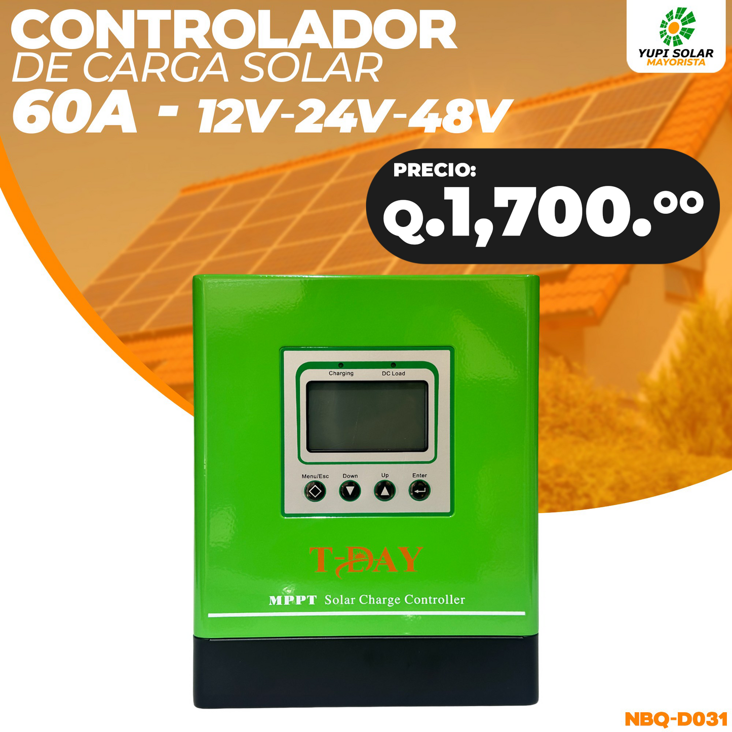 Controlador de carga 60A