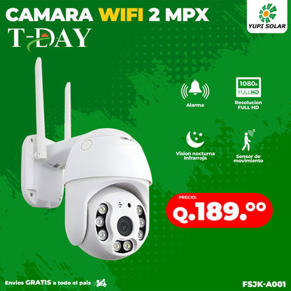 Camara WiFi para vigilancia 2MPX