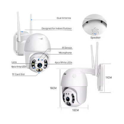 Camara WiFi para vigilancia 2MPX