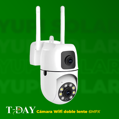 Camara WIFI de DOBLE LENTE
