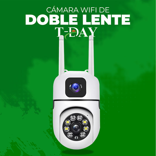 Camara WIFI de DOBLE LENTE