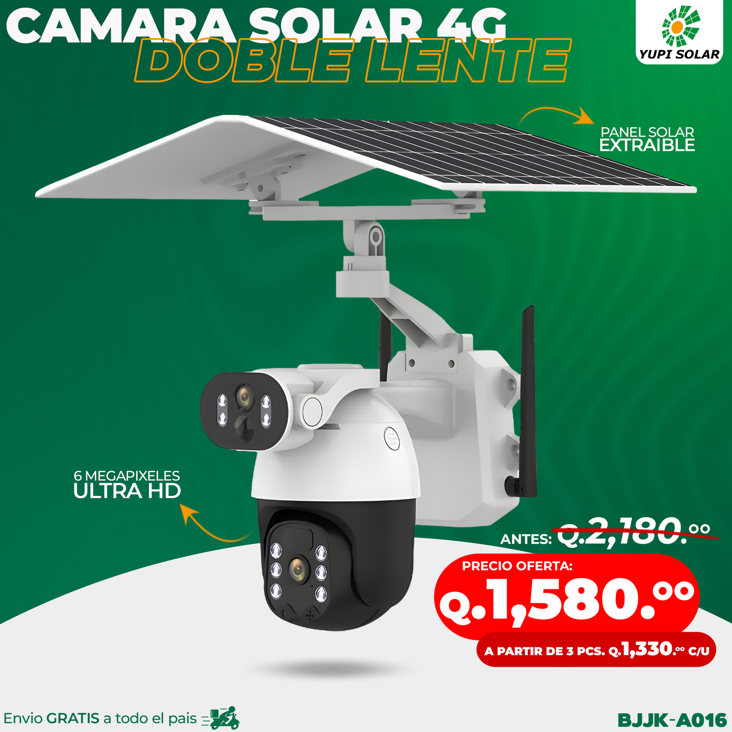 Camara de Seguridad Solar 4G/CHIP