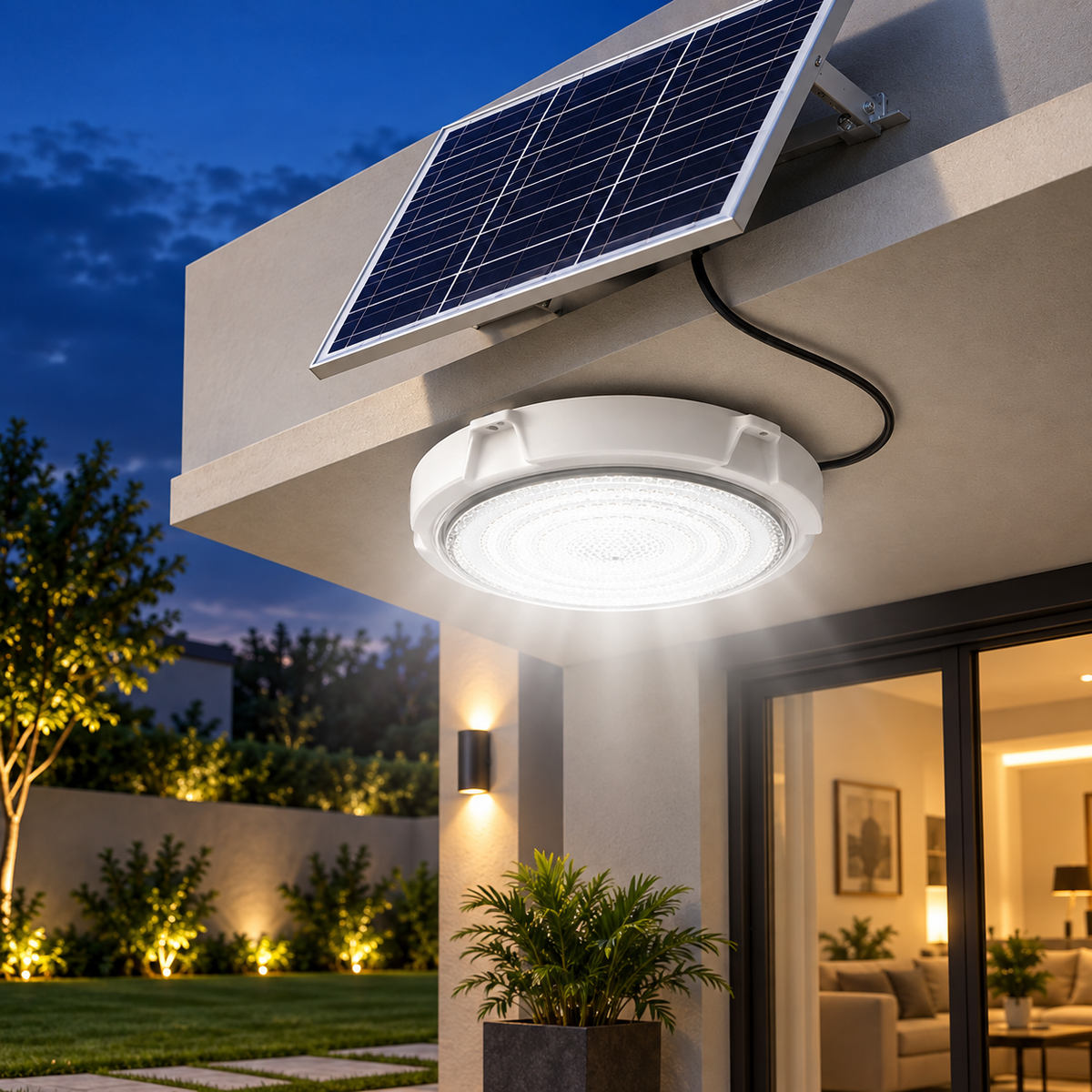 T-DAY Combo lampara solar led de 500 watts