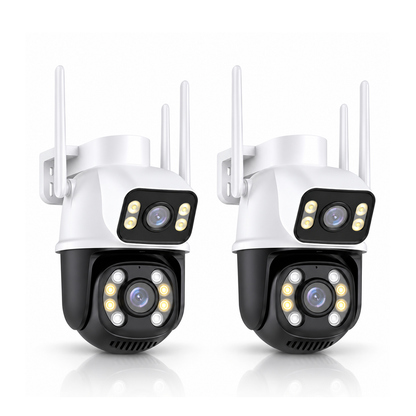 T-DAY Combo cámara wifi de doble lente de 6MPX
