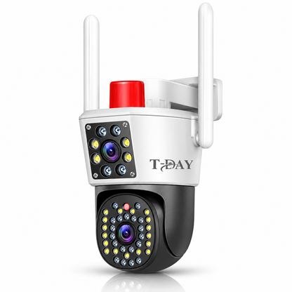 Cámara WiFi de doble lente 8MPX