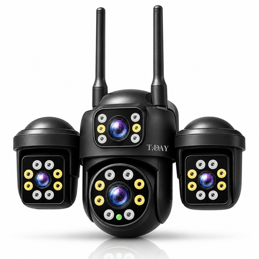 Cámara de seguridad wifi de 12MPX