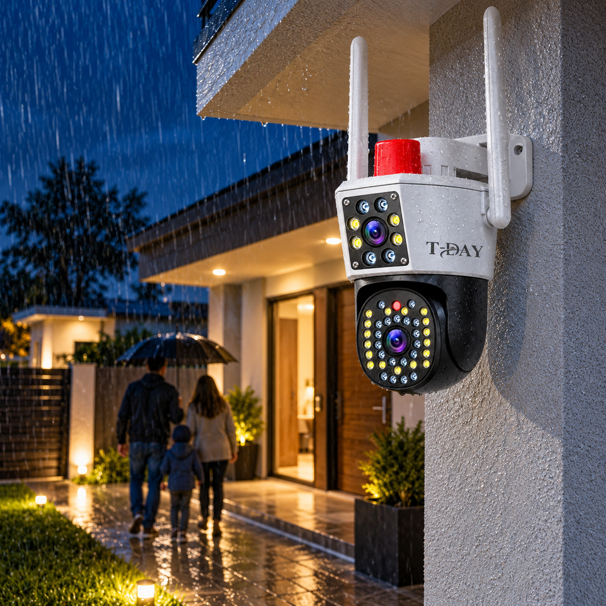 Cámara WiFi de doble lente 8MPX