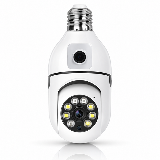 Camara WIFI estilo FOCO de doble LENTE