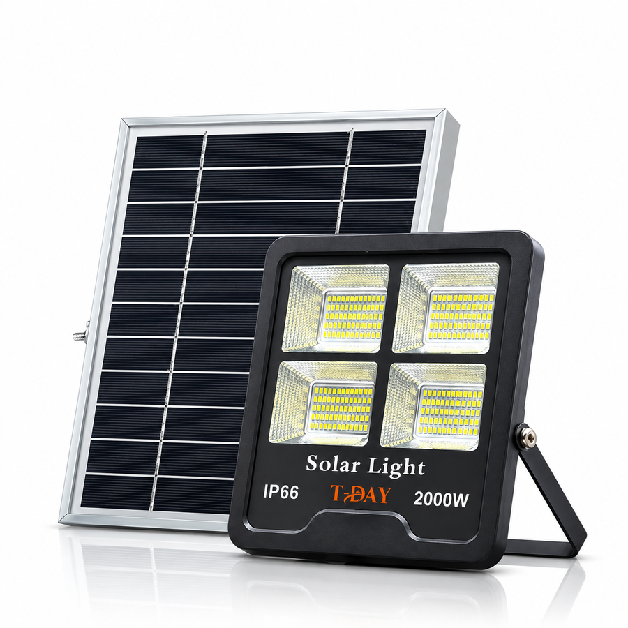 T-DAY Reflector led solar potencia de 2,000 watts