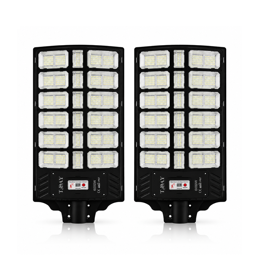 Combo de Alumbrados solares de 6,000 watts