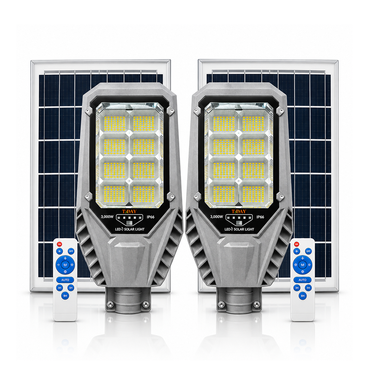 Combo de lámparas solares de 5,000 watts