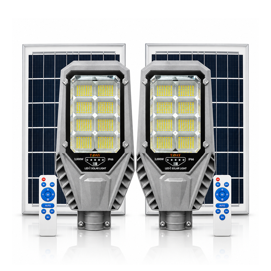 Combo de lámparas solares de 5,000 watts