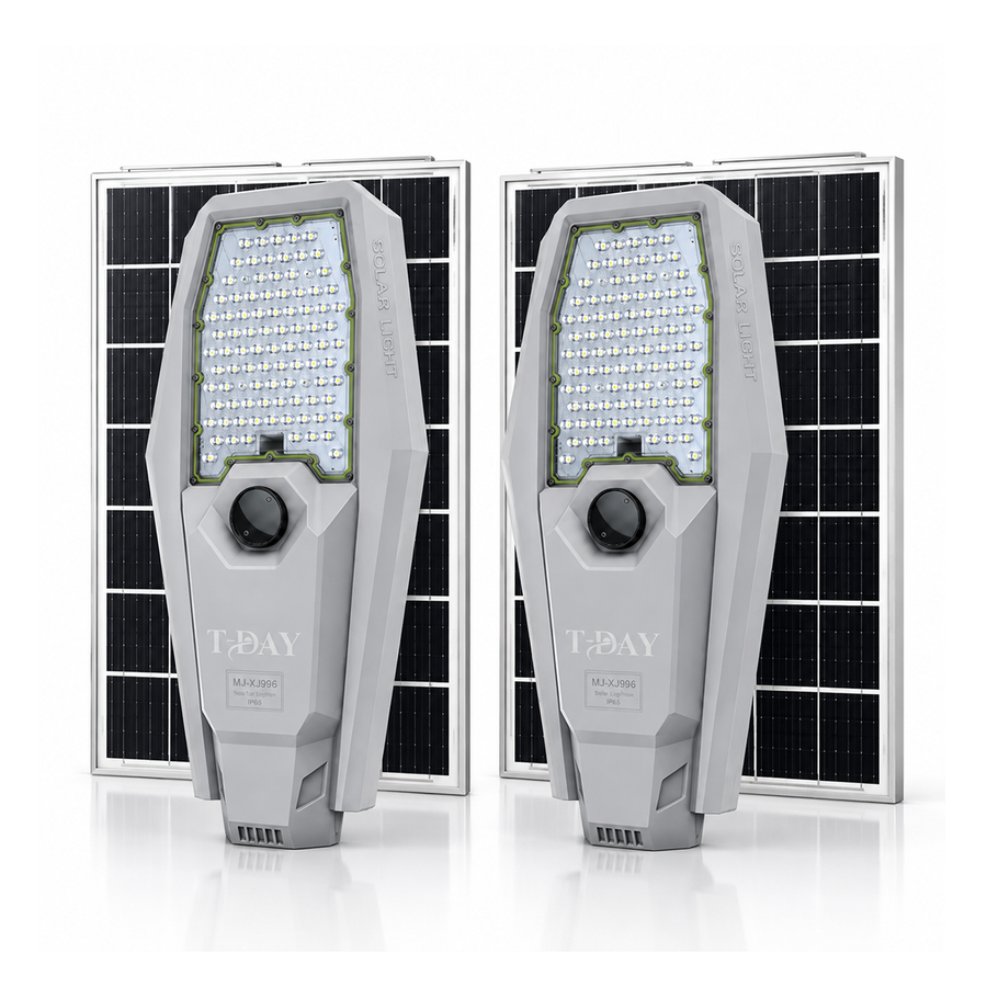 Combo de alumbrado industrial solar PRO de 1,000 watts