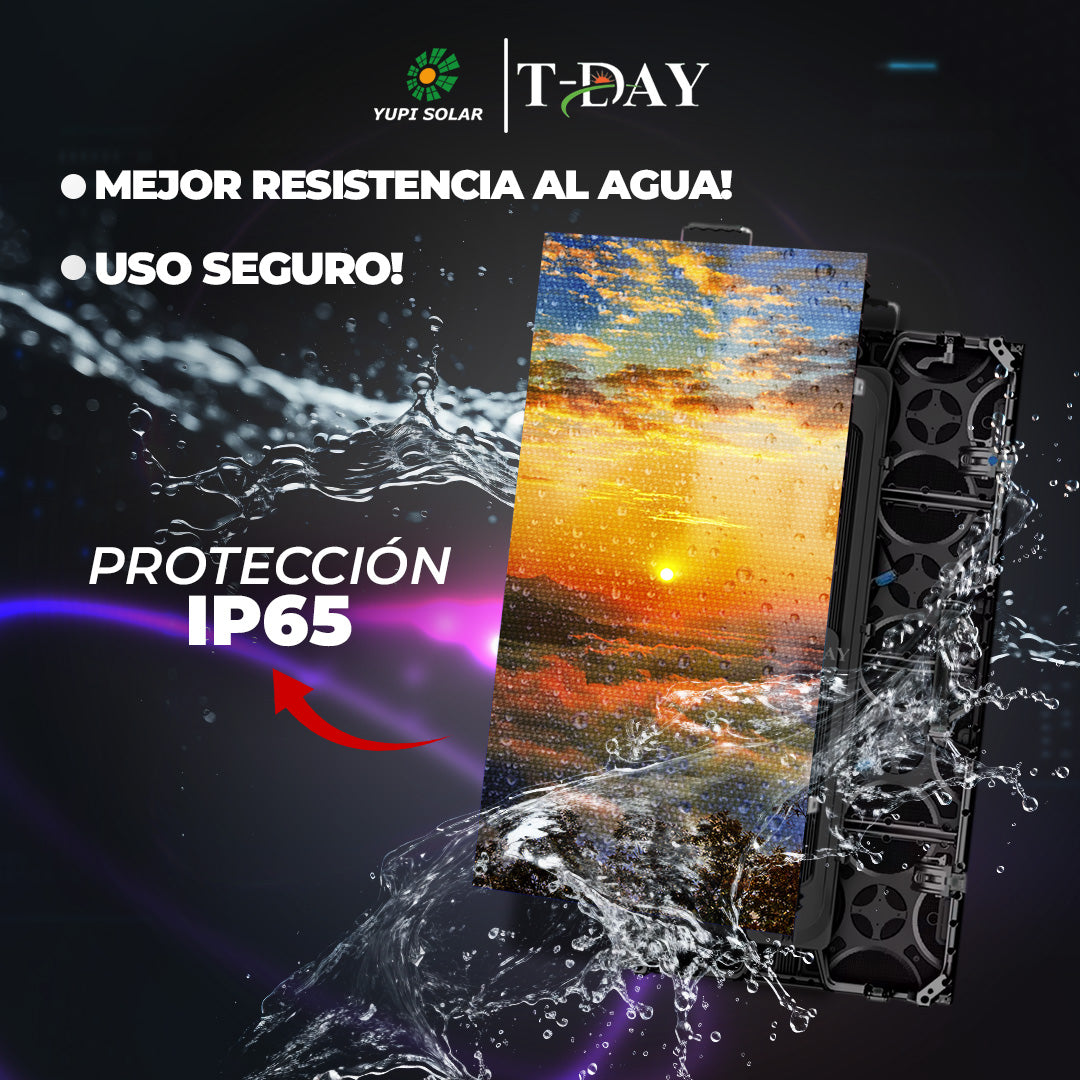 Pantalla led de 6 Módulos con procesador