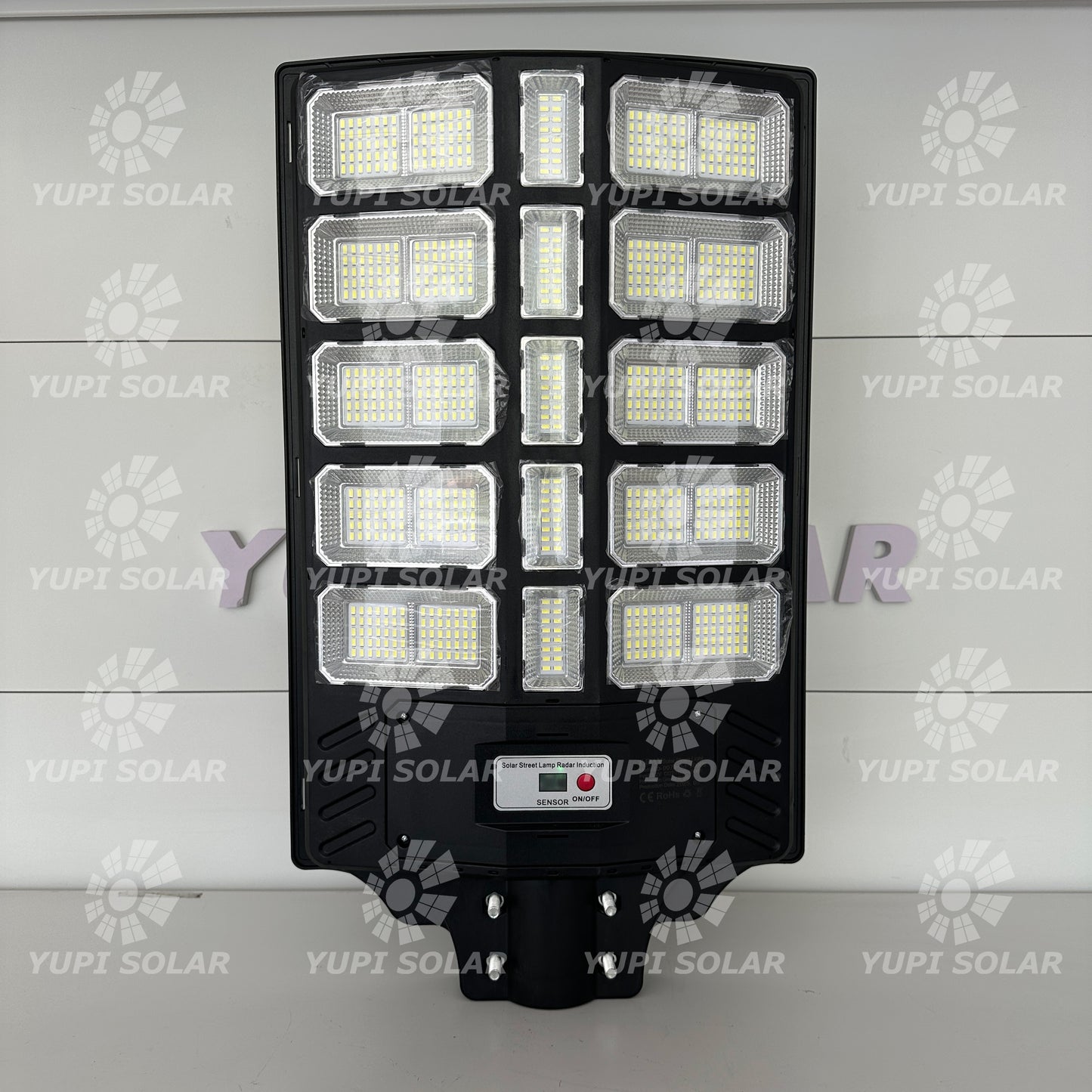 Lampara Solar LED con panel solar incorporado de 3,000 WATTS