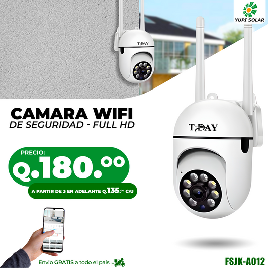 Cámara De Seguridad WiFi HD 360°