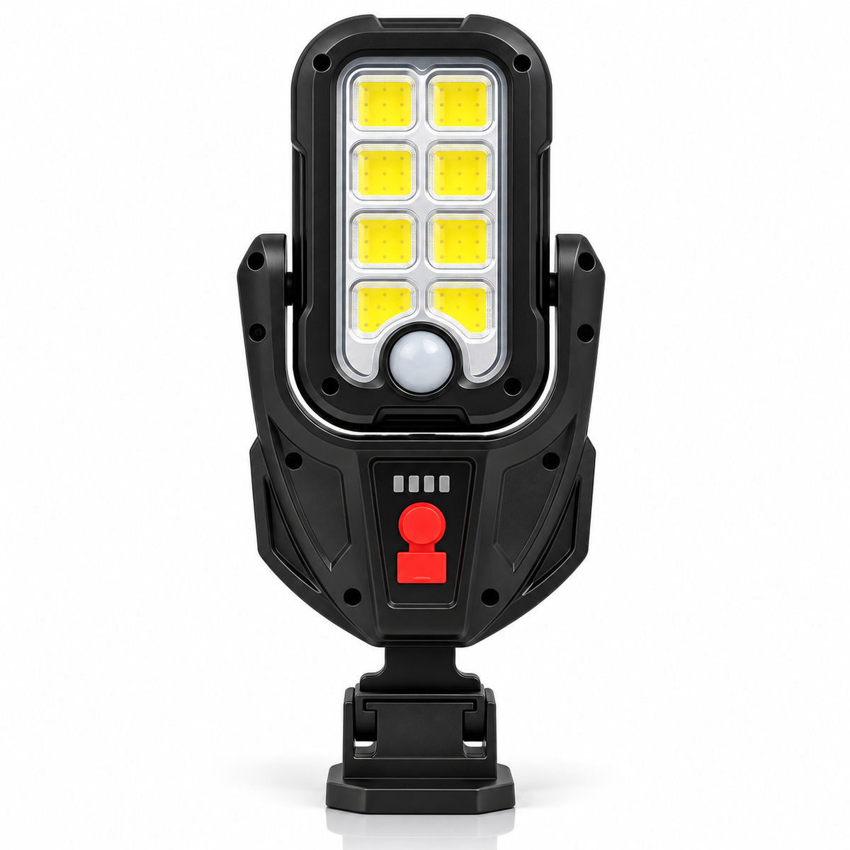 Combo de lámpara led con panel solar incorporado y sensor