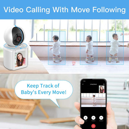 Cámara de seguridad WiFi para videollamadas