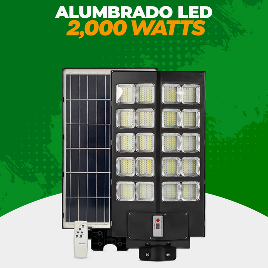 Alumbrado led 2,000 watts