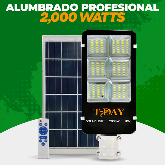 Alumbrado led profesional de 2,000 watts