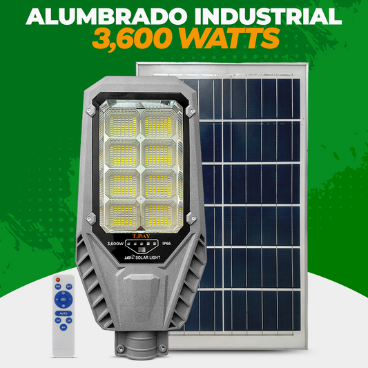 Alumbrado led industrial de 3,600 watts