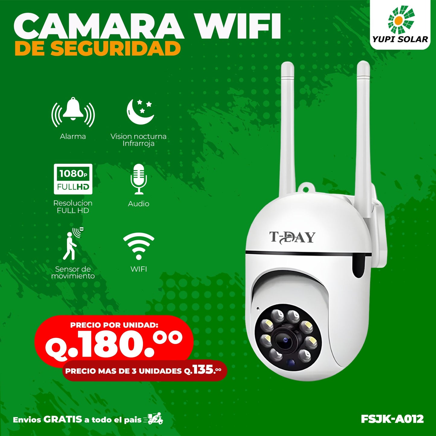 Camara WIFI de SEGURIDAD